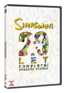 SIMPSONOVI 20. SERIE 4DVD - supershop.sk