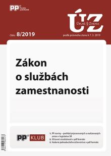  UZZ 8/2019 Zákon o službách zamestnanosti [SK] - supershop.sk