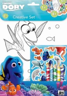  Dory - Vymaľovanková súprava s pastelkami [EN] - supershop.sk