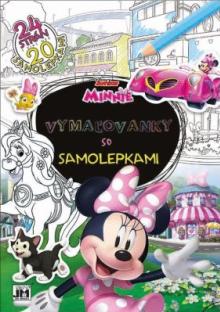  Vymaľovanky so samolepkami - Minnie (A4) [SK] - supershop.sk
