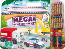  Mega vymaľovankový set/ Doprava [SK] - supershop.sk