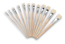  Štetec štetinový plochý prírodná násadka č. 04 [] - supershop.sk