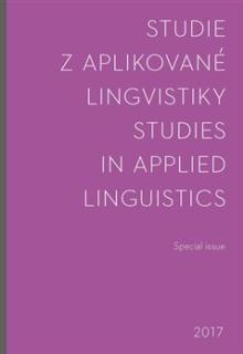  Studie z aplikované lingvistiky - Special issue 2017 [CZ] - supershop.sk
