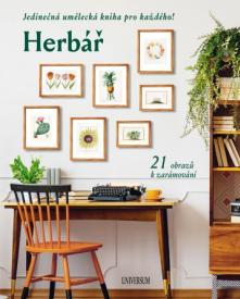  Herbář: Jedinečná umělecká kniha pro každého! 21 obrazů k zarámování [CZ] - supershop.sk