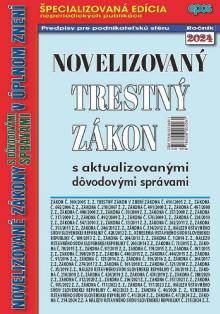  Novelizovaný Trestný zákon [SK] - supershop.sk