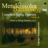 MENDELSSOHN-BARTHOLDY FELIX  - CD COMPLETE STRING QUARTETS