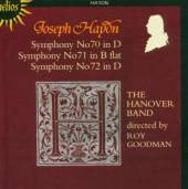 HAYDN JOSEPH  - CD SYMPHONIES 70-72