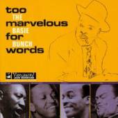 BASIE BUNCH  - CD TOO MARVELLOUS FOR WORDS