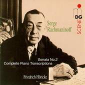 RACHMANINOV SERGEI  - CD COMPLETE PIANO TRANSCRIPT