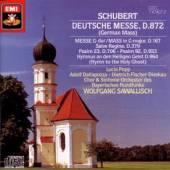 SAWALLISCH/DIV SOLIST +ENSEMB  - CD SCHUBERT: DEUTSCHE MESSE, D. 8