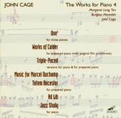 CAGE J.  - CD WORKS FOR PREPARED PIANO