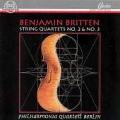 BRITTEN BENJAMIN  - CD STRING QUARTETS NO.2&3