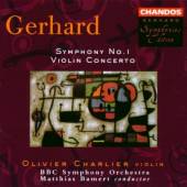GERHARD R.  - CD SYMPHONY NO.1/VIOLIN CONC