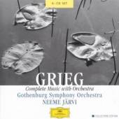 GRIEG EDWARD HAGERUP  - 6xCD SKLADBY ORCHESTRALNI