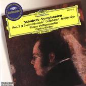 SCHUBERT FREDERIC  - CD SYMPHONIEN NO.3&8