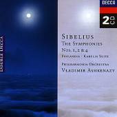 ASHKENAZY VLADIMIR  - CD SIBELIUS:SYMPH.1,2,4 (DOUBLE)