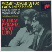 PERAHIA MURRAY RADU LUPU  - CD MOZART: CONCERTOS..