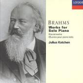  BRAHMS:WORKS FOR PIANO SOLO - suprshop.cz