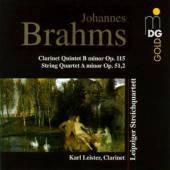 BRAHMS JOHANNES  - CD CLARINET QUINTET & STRING