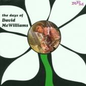 MCWILLIAMS DAVID  - CD DAYS OF DAVID MCWILLIAMS