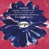 BARBER S.  - CD ADAGIO SYMPHONY NO.1