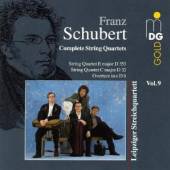 SCHUBERT FREDERIC  - CD COMPL.STRING QUARTETS 9