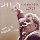 DURY IAN & BLOCKHEADS  - CD WARTS 'N' AUDIENCE -LIVE-