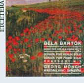 BARTOK BELA  - CD PIANO SONATA (1926)/SONAT