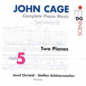 CAGE J.  - 2xCD COMPLETE PIANO MUSIC 5
