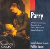 PARRY C.  - CD SYMPHONIC VARIATIONS