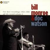 MONROE BILL/DOC WATSON  - CD LIVE DUET RECORDINGS 1963