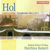 HOL R.  - CD SYMPHONY NO.2 & 4