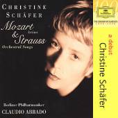 SCHAEFER CHRISTINE  - CD MOZART: ORCHESTRAL SONGS