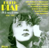 PIAF EDITH  - CD DE LA RUE A LA SCENE 1935-1937