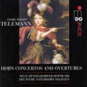 TELEMANN GEORG PHILIPP  - CD OVERTURES & CONCERTOS