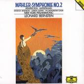 BERNSTEIN/NYPH  - 2xCD SYMFONIE 2 MAHLER GUSTAV