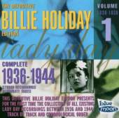 HOLIDAY BILLIE  - CD COMPLETE 1936-1944 VOL.1