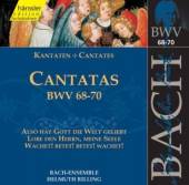 BACH - COLLEGIUM - RILLING  - CD BACH - KANTATEN BWV 68 - 70