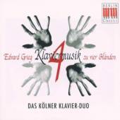 GRIEG E.  - CD KLAVIERMUSIK ZU 4 HAENDEN