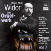 WIDOR C.M.  - CD ORGEL-WERK VOL.2