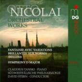 NICOLAI O.  - CD ORCHESTRAL WORKS