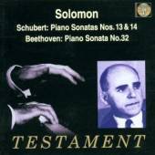 SOLOMON  - CD KLAVIERSONATEN D 664/D 784/OP.111