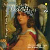 BACH JOHANN SEBASTIAN  - CD COMPLETE FLUTE SONATAS 1