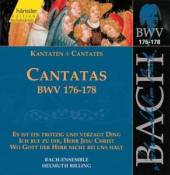 BACH - COLLEGIUM - RILLING  - CD BACH - KANTATEN BWV 176 - 178
