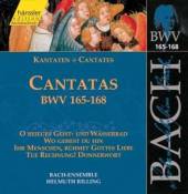 BACH - COLLEGIUM - RILLING  - CD BACH - KANTATEN BWV 165-168
