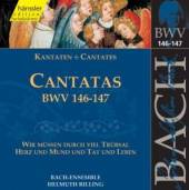 BACH - COLLEGIUM - RILLING  - CD BACH - KANTATEN BWV 146-147