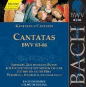 BACH - COLLEGIUM - RILLING  - CD BACH - KANTATEN BWV 83-86
