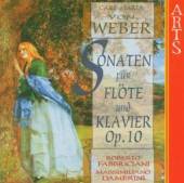 WEBER CARL MARIA VON  - CD SONATEN FUR FLOTE &..