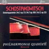 SHOSTAKOVICH D.  - CD STREICHQUARTETTE