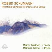 SCHUMANN ROBERT  - CD 3 SONATAS FOR PIANO & VIO